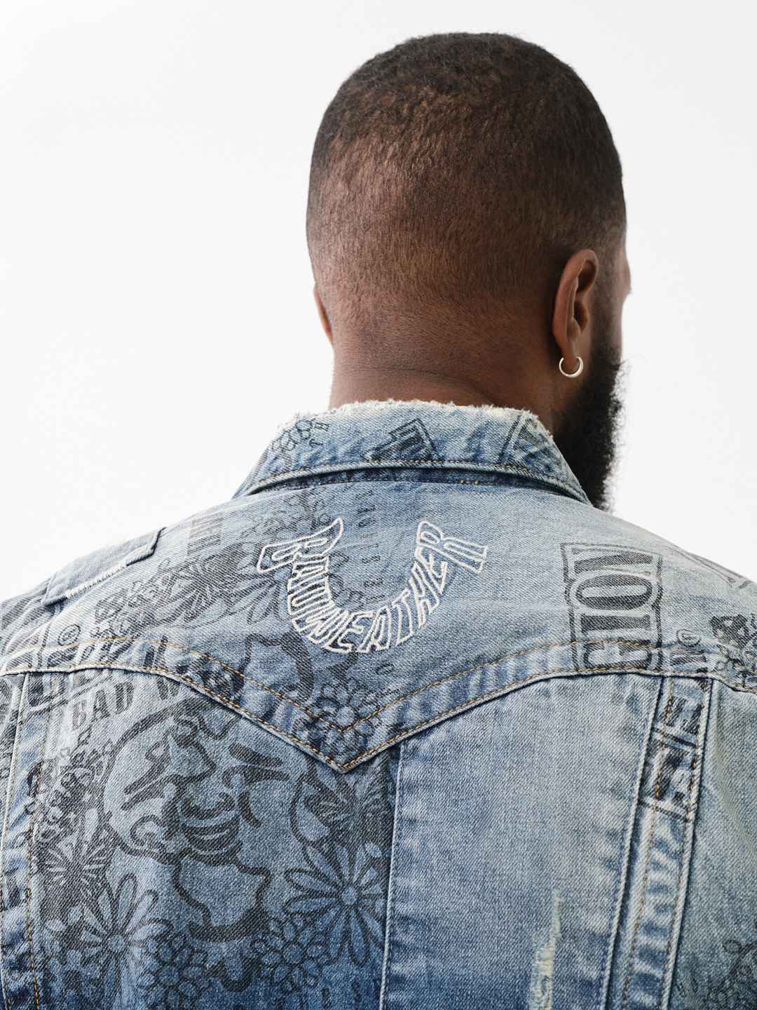 BW X TR DENIM STACKED POCKET VEST | True Religion