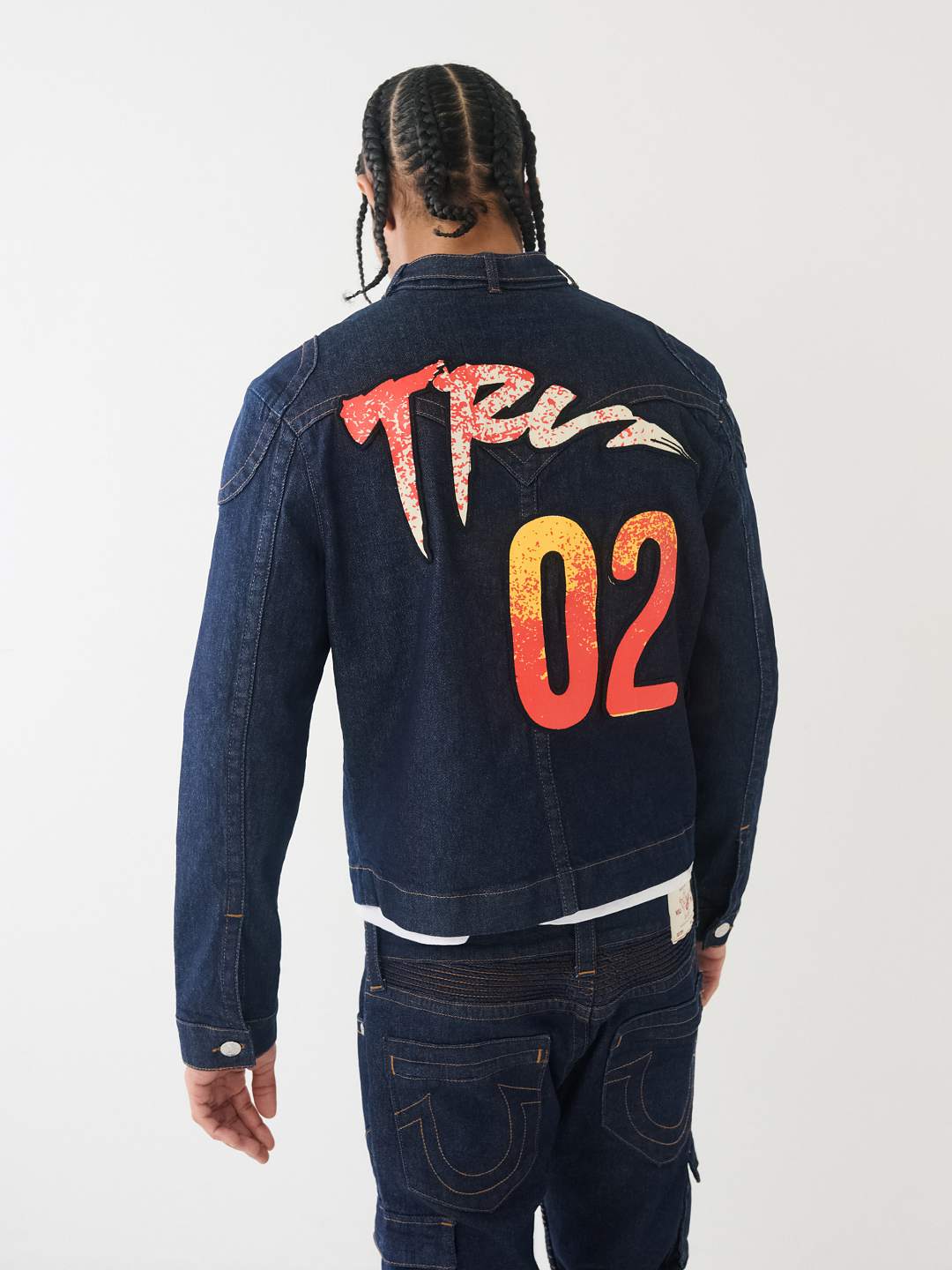 CHAD DENIM MOTO JACKET - Body Rinse | True Religion