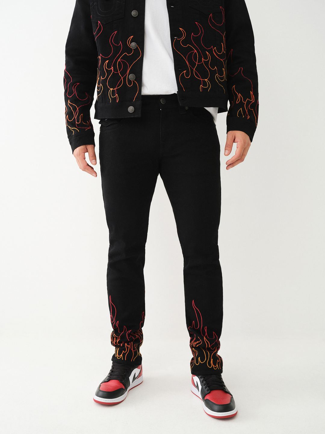 ROCCO FLAME SKINNY JEAN 34" 