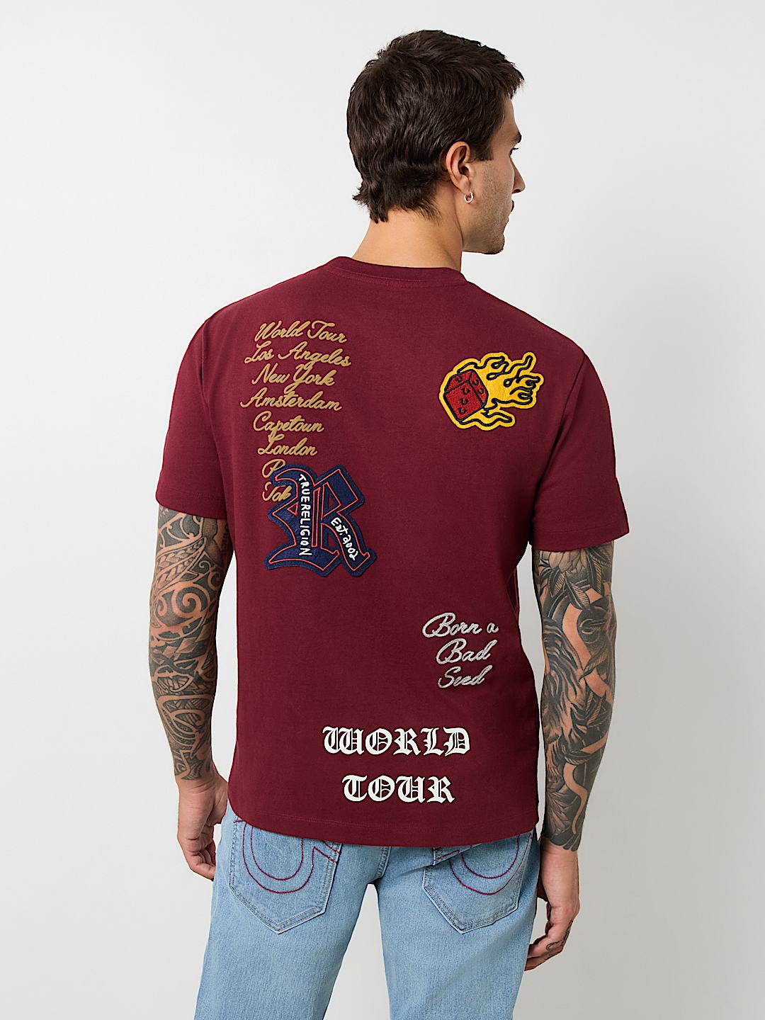 PATCH EMBROIDERY GRAPHIC TEE, image 4