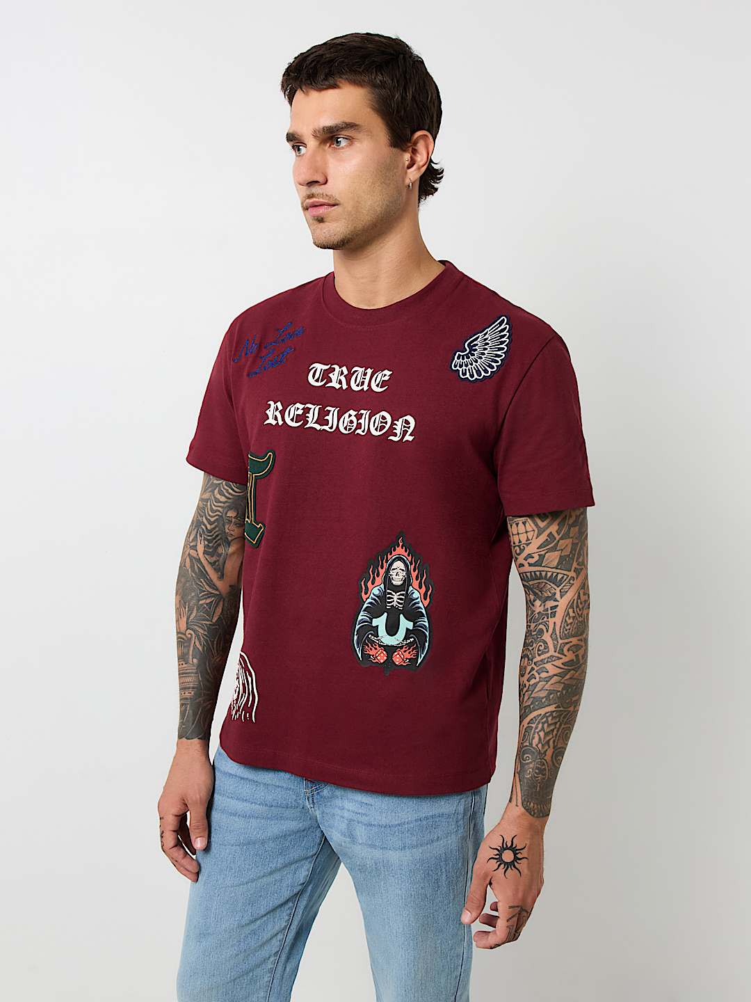 PATCH EMBROIDERY GRAPHIC TEE, image 5