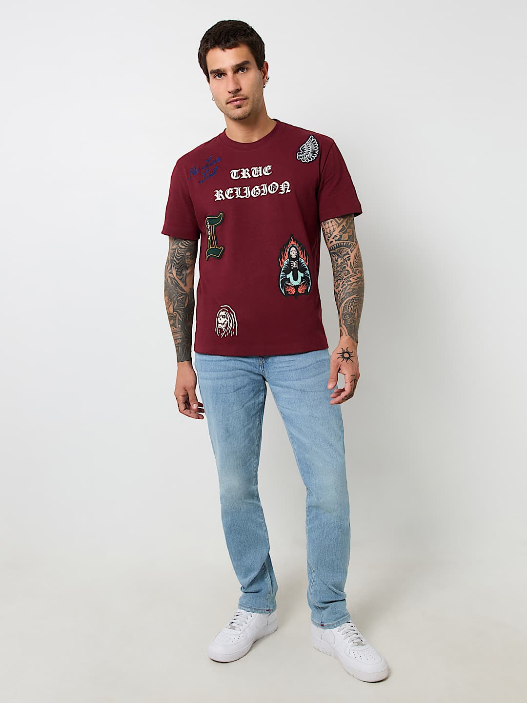 PATCH EMBROIDERY GRAPHIC TEE, image 6