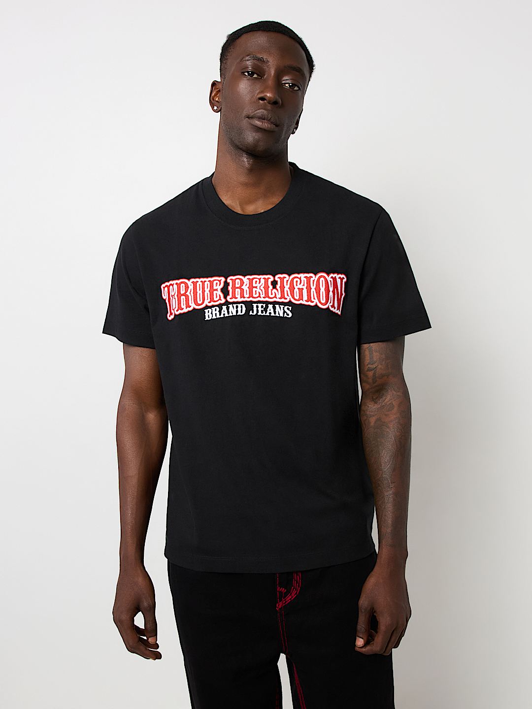 EMBROIDERED TRUE RELIGION TEE