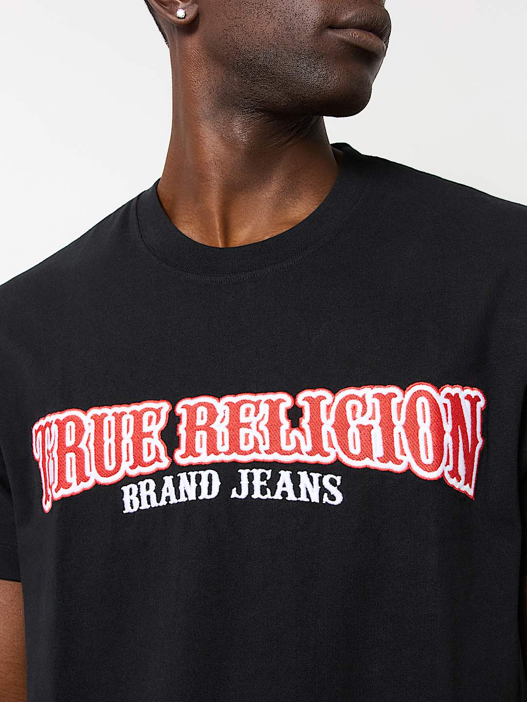 EMBROIDERED TRUE RELIGION TEE