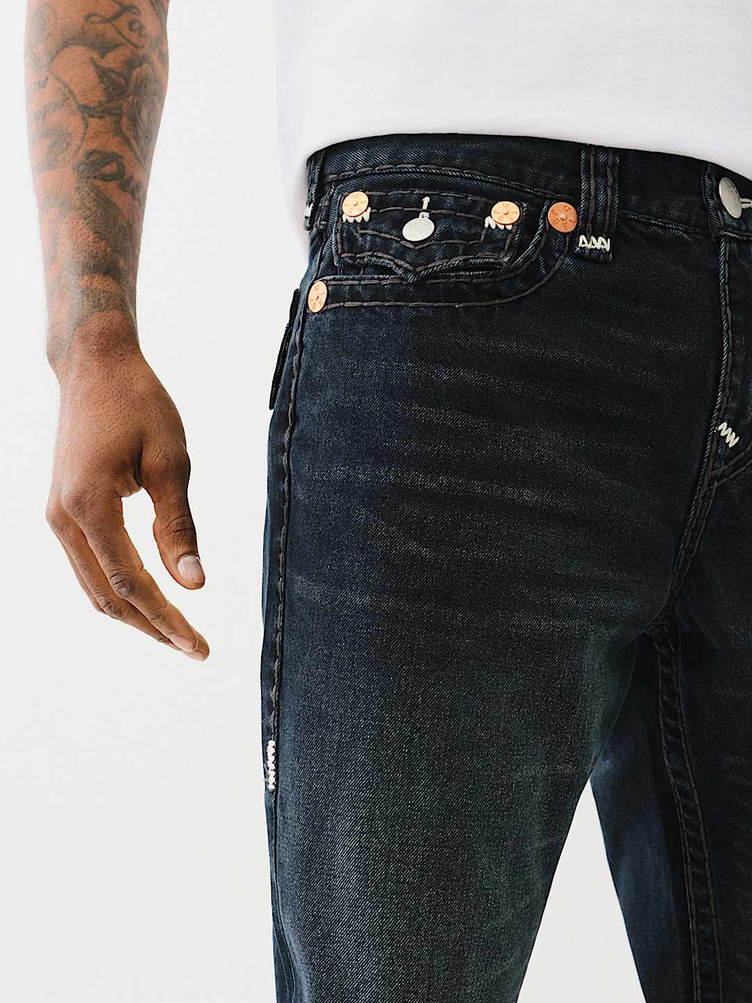 RICKY SUPER T STRAIGHT JEAN - KILLARNEY DARK WASH | True