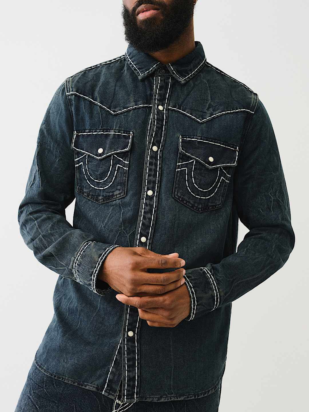WESTERN SUPER T DENIM SHIRT