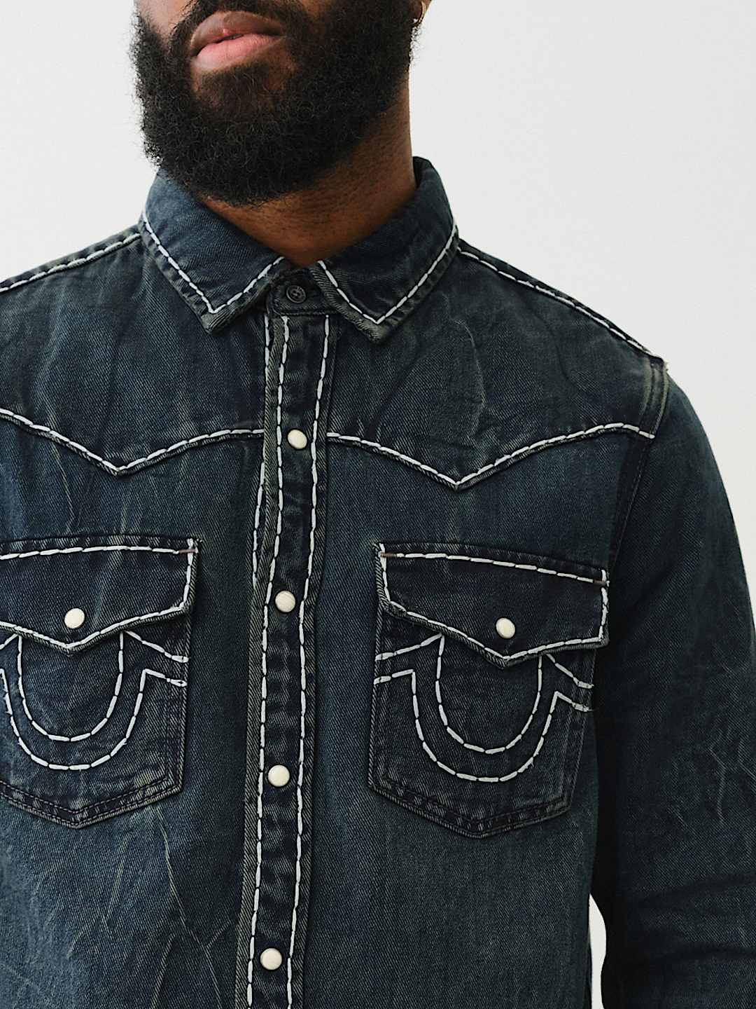 WESTERN SUPER T DENIM SHIRT
