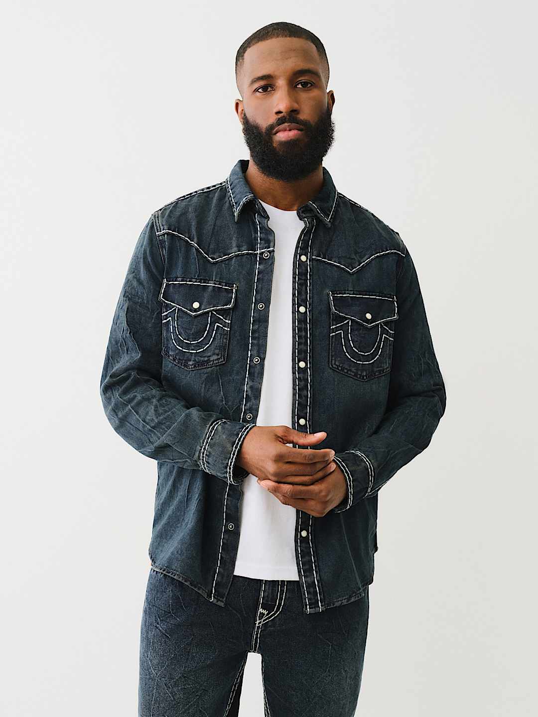 WESTERN SUPER T DENIM SHIRT