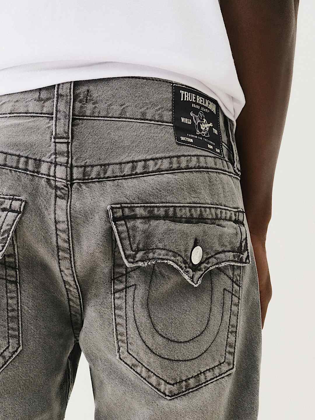 BILLY DESTROYED SLIT BOOTCUT JEAN