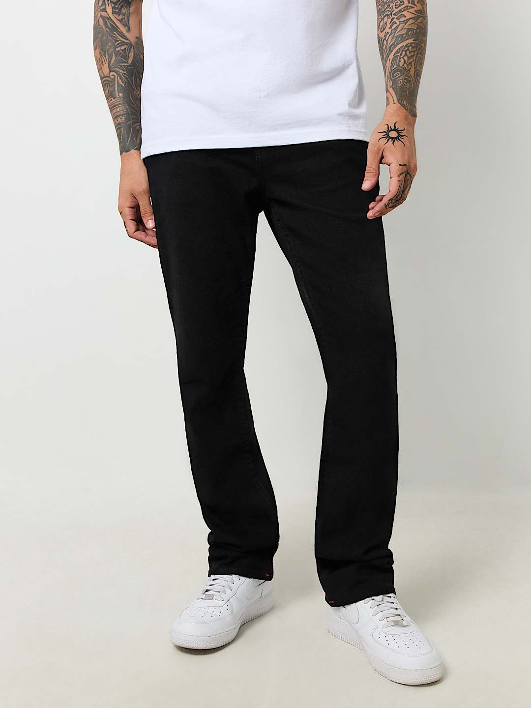 RICKY LUREX HORSESHOE STRAIGHT JEAN