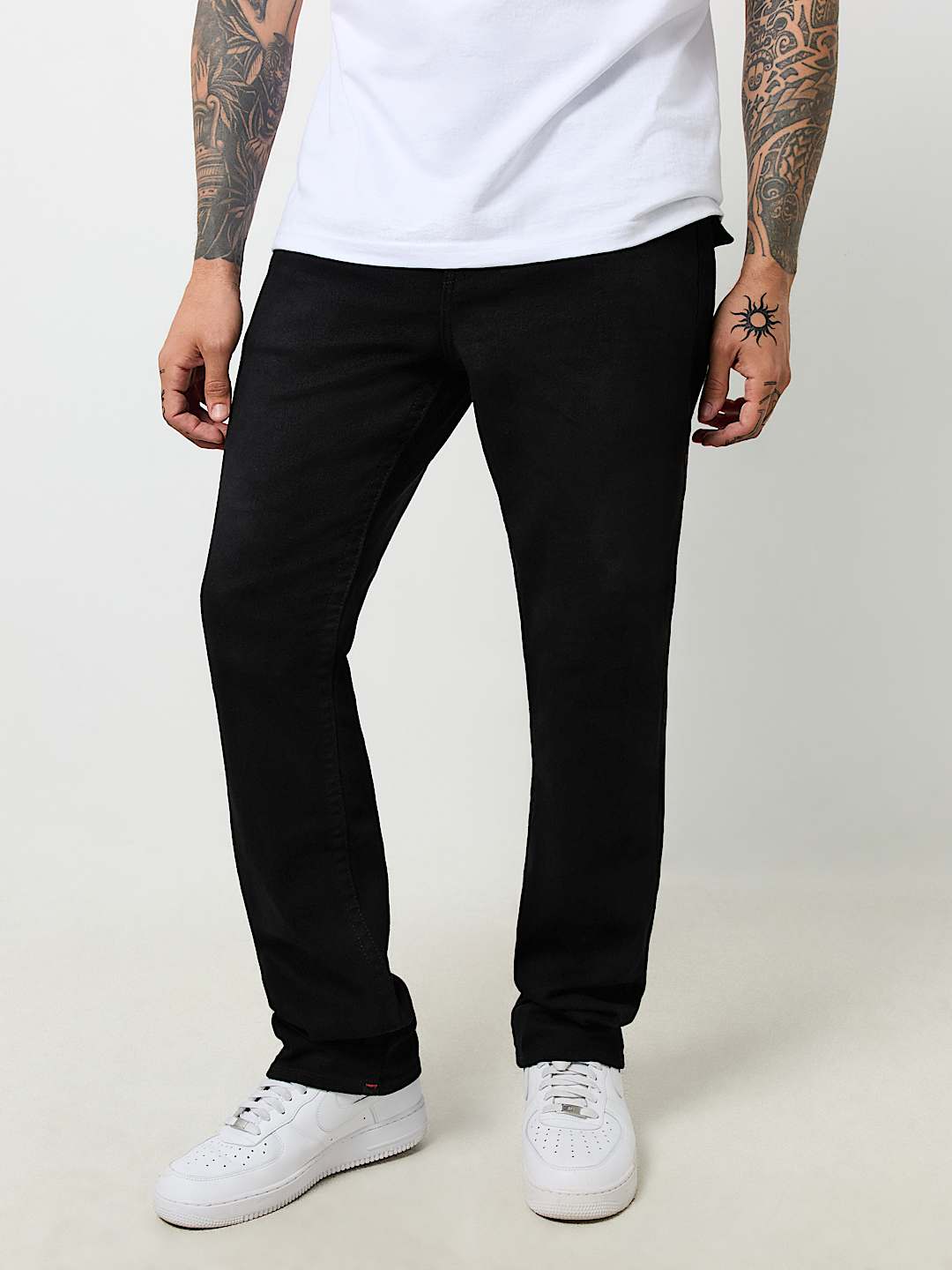 RICKY LUREX HORSESHOE STRAIGHT JEAN