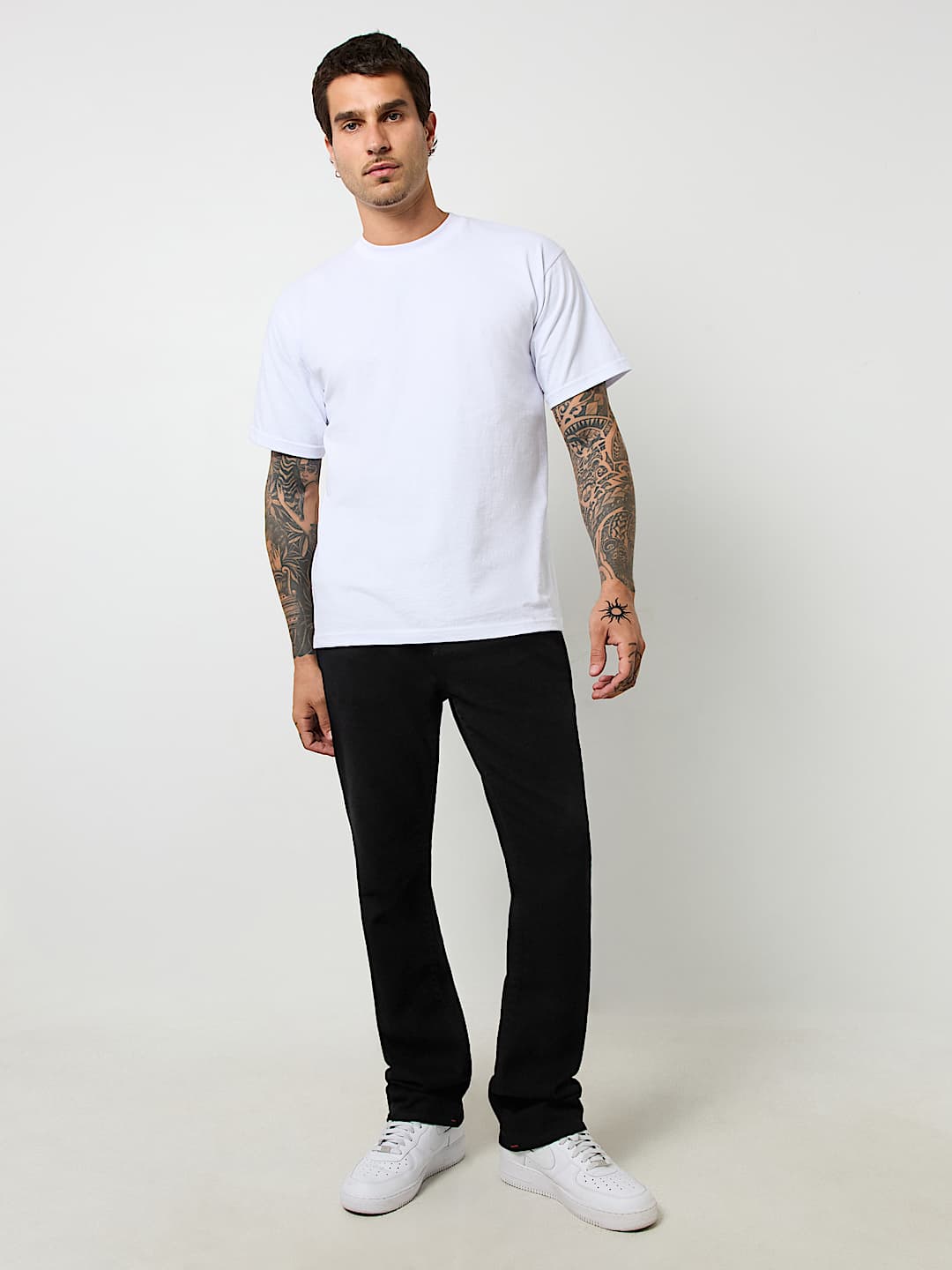RICKY LUREX HORSESHOE STRAIGHT JEAN