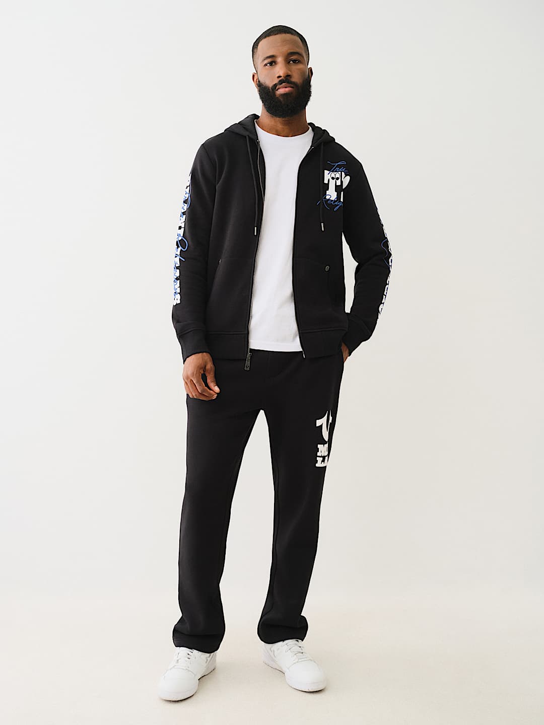 PUFF PRINT LOGO ZIP HOODIE, image 7