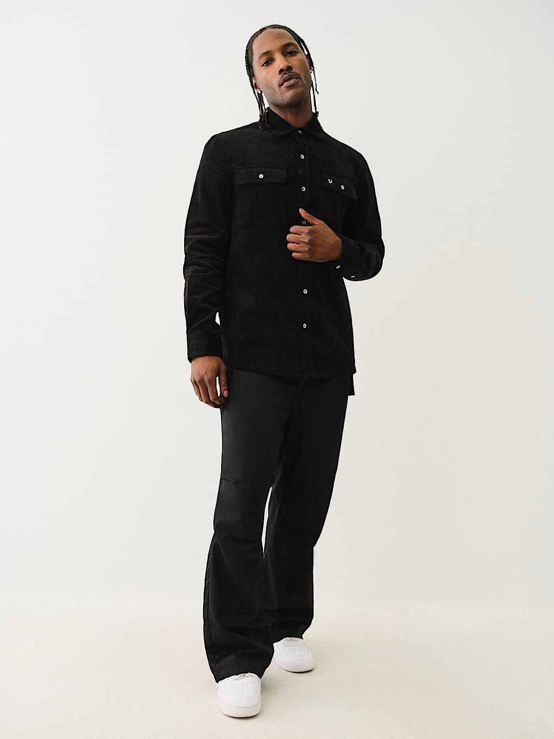 CORDUROY LONG SLEEVE WORKWEAR SHIRT, image 3