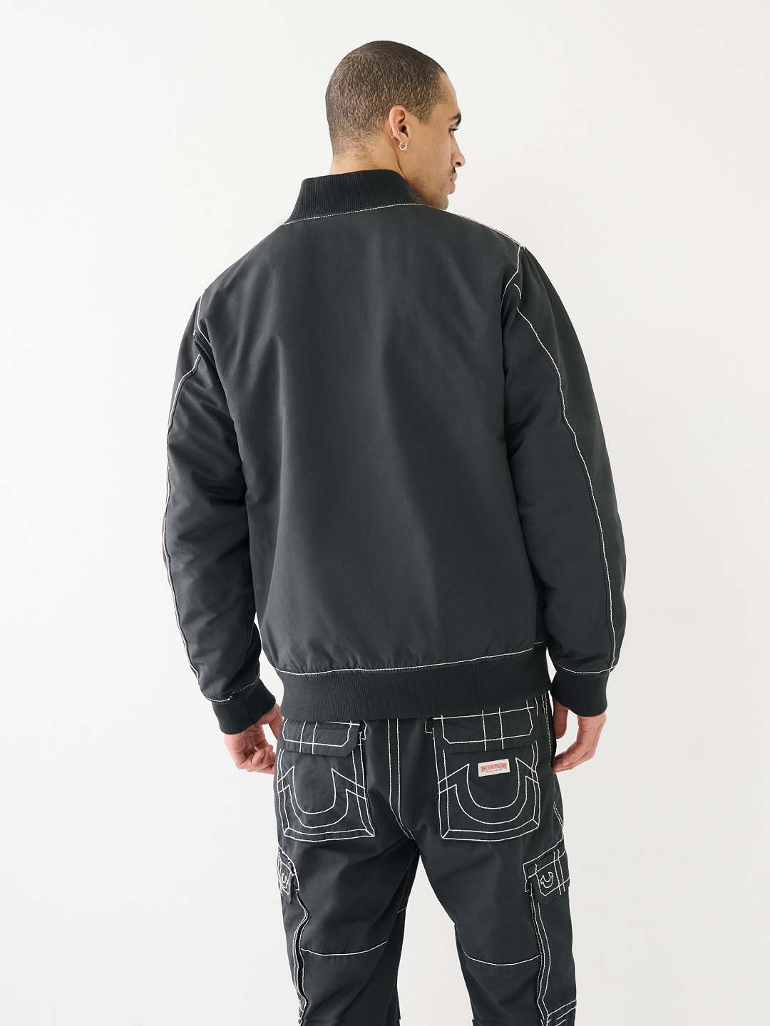 BIG T ZIP BOMBER JACKET