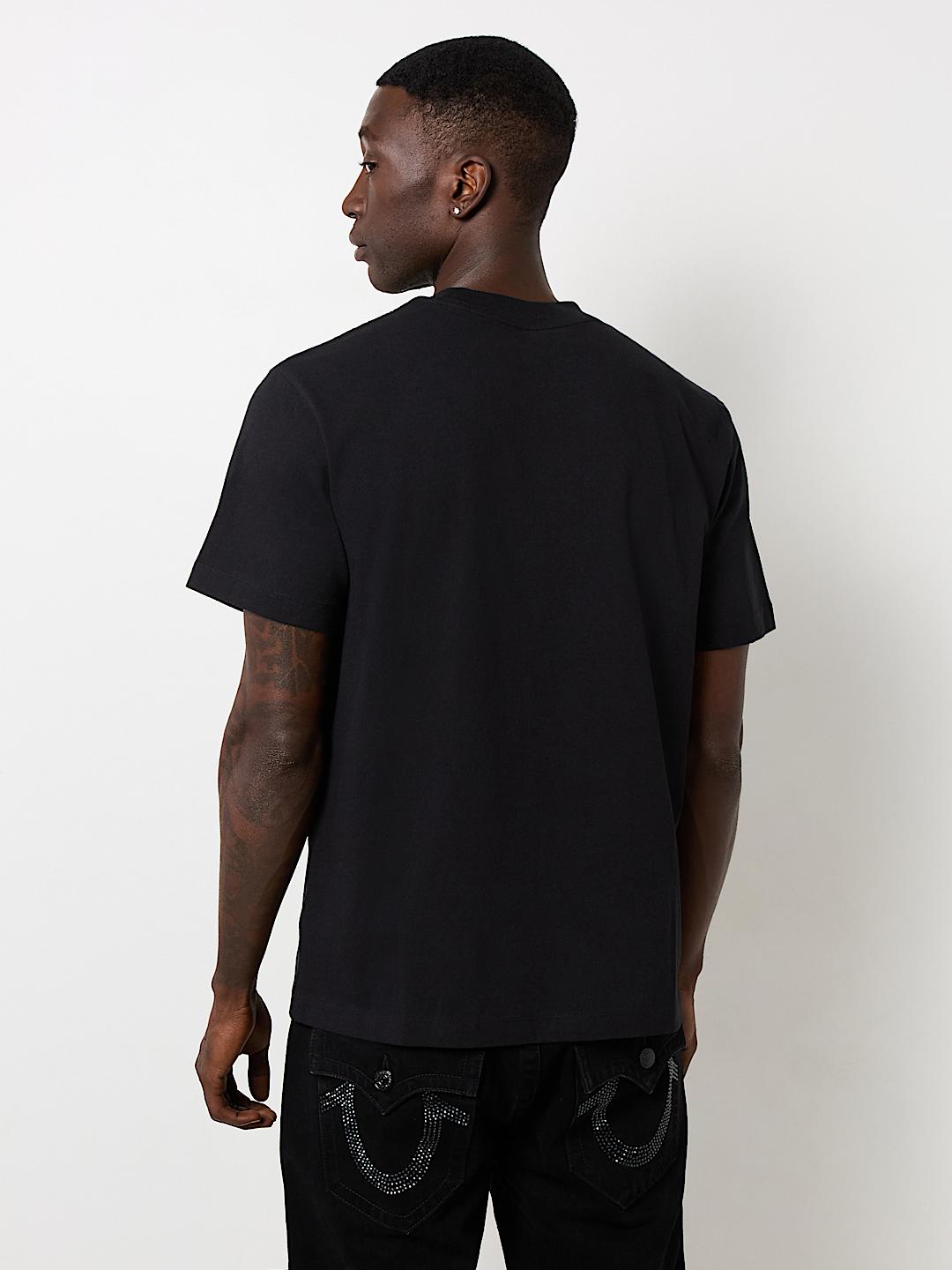 EMBROIDERED REFLECTIVE ARCH LOGO TEE, image 3