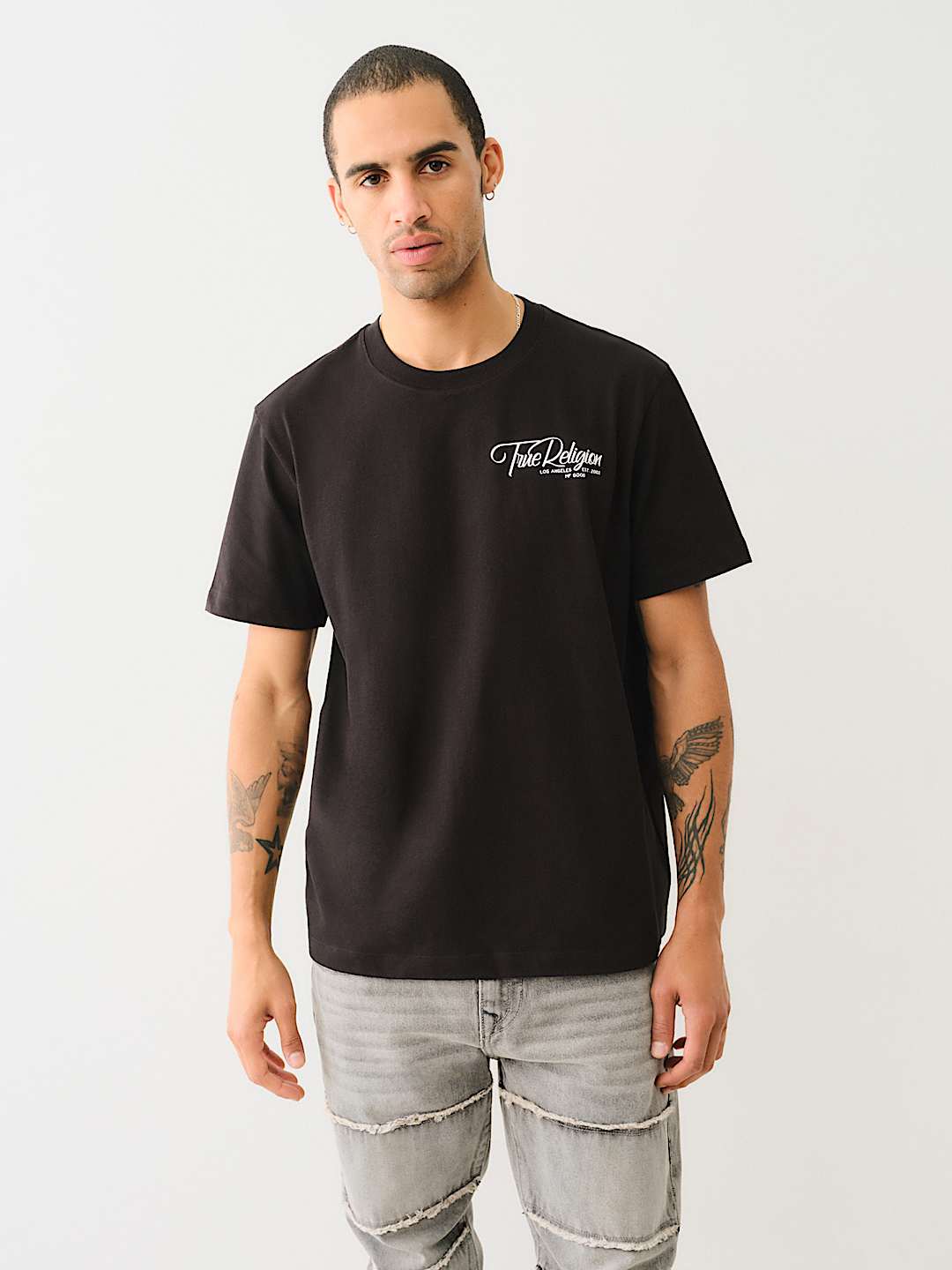 PUFF LOGO SHORT SLEEVE TEE | True Religion