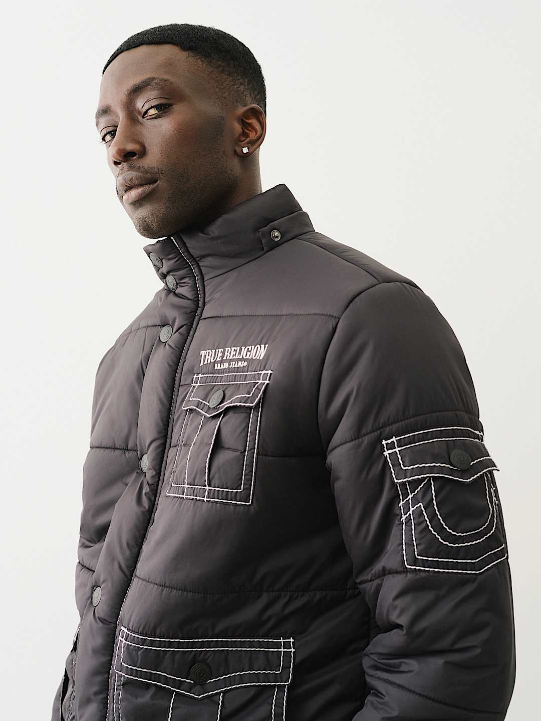 True religion popular puffer jacket