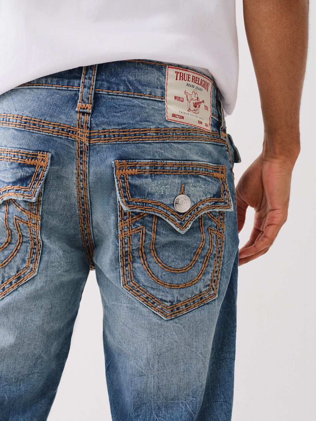 RICKY SUPER QT STRAIGHT JEAN - Blue | True Religion