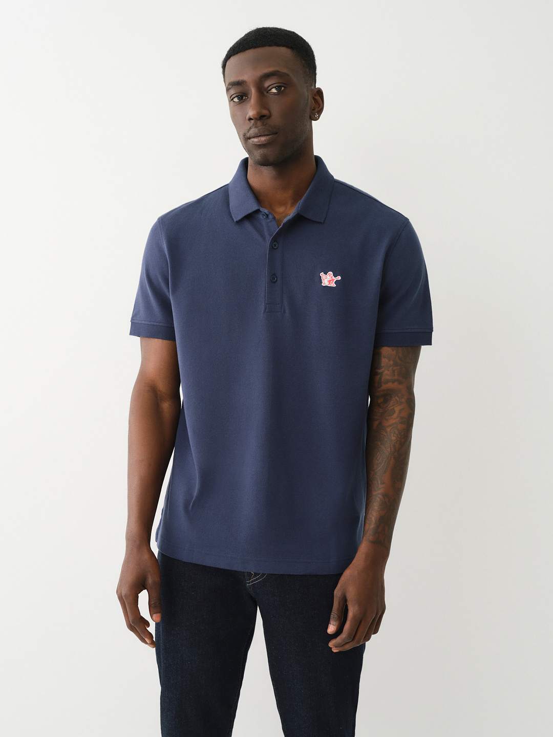  BUDDHA PATCHED LOGO POLO SHIRT, image 2