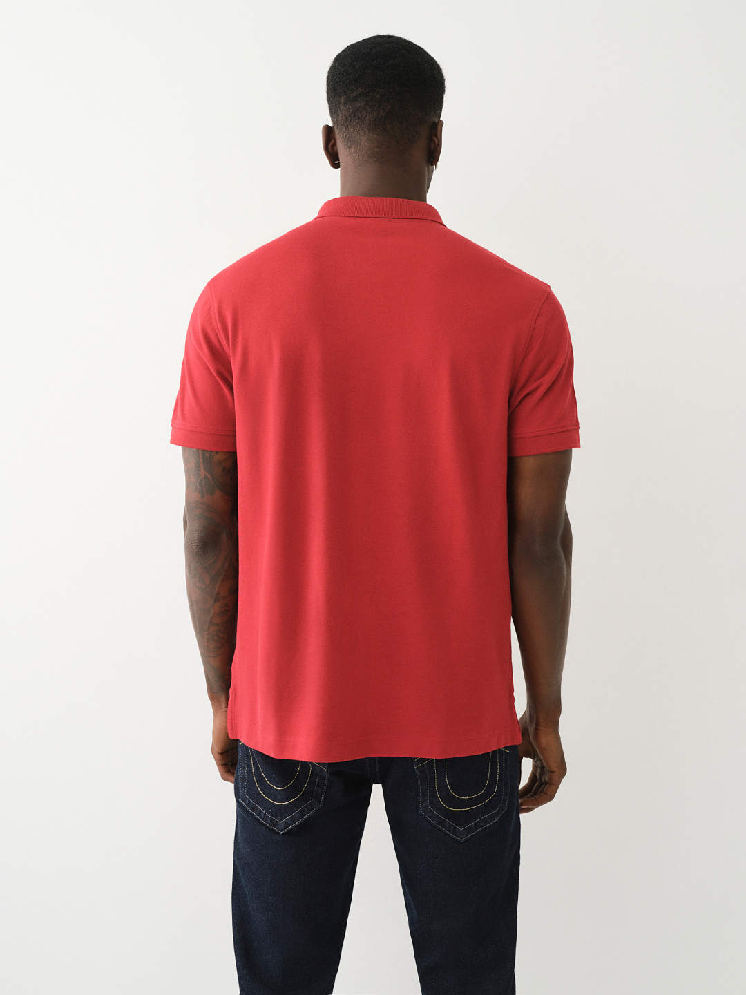  BUDDHA PATCHED LOGO POLO SHIRT