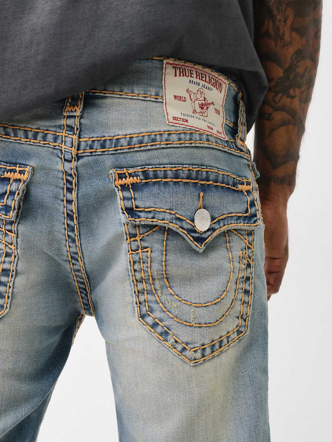 True 2024 religion bleach jeans