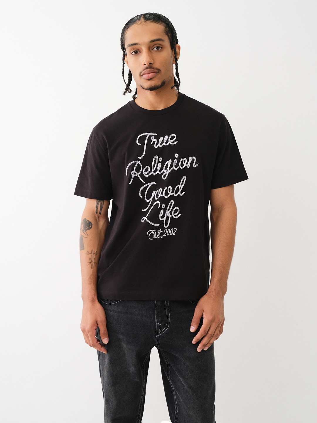 EMBROIDERED ROPE LOGO TEE, image 5