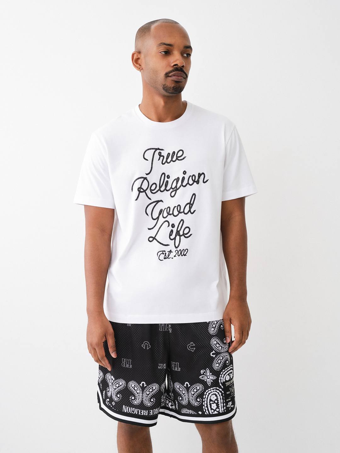EMBROIDERED ROPE LOGO TEE, image 2