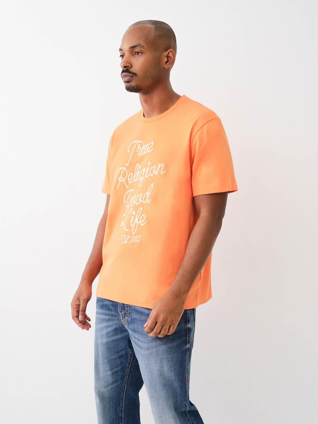EMBROIDERED ROPE LOGO TEE, image 4