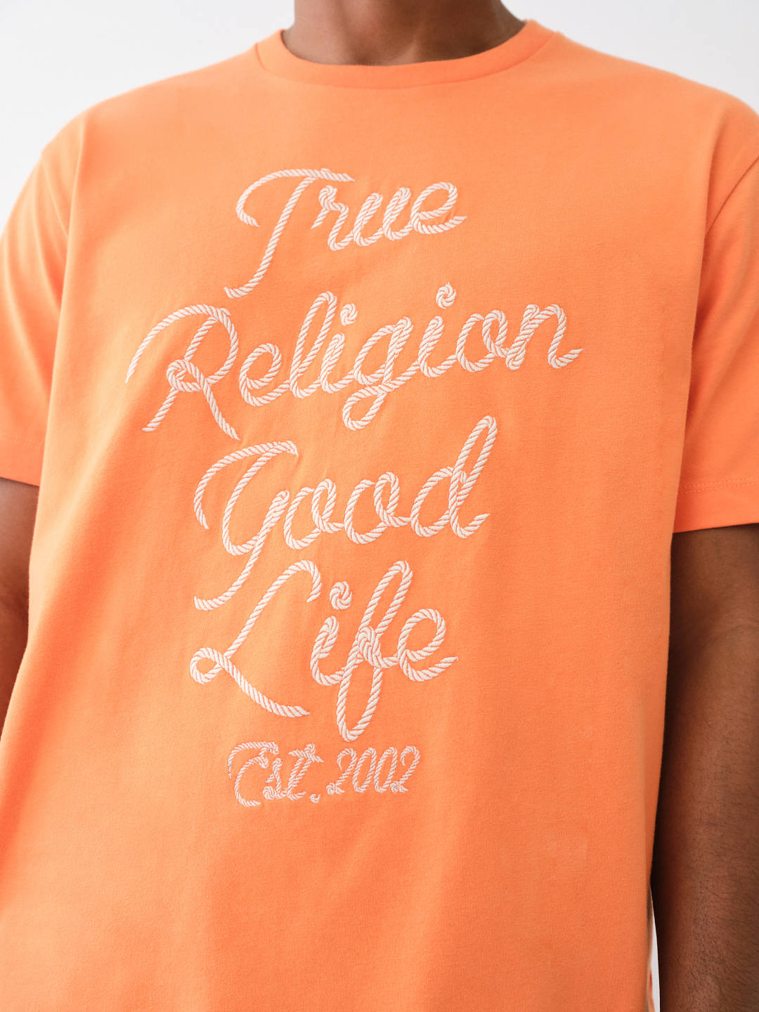 EMBROIDERED ROPE LOGO TEE, image 1