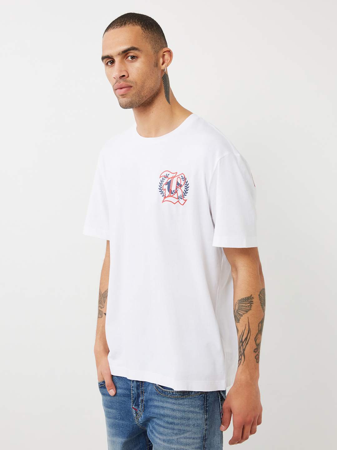  WORLD TOUR LOGO RELAXED TEE, image 5