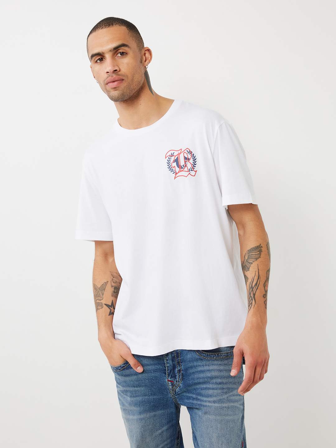  WORLD TOUR LOGO RELAXED TEE, image 6