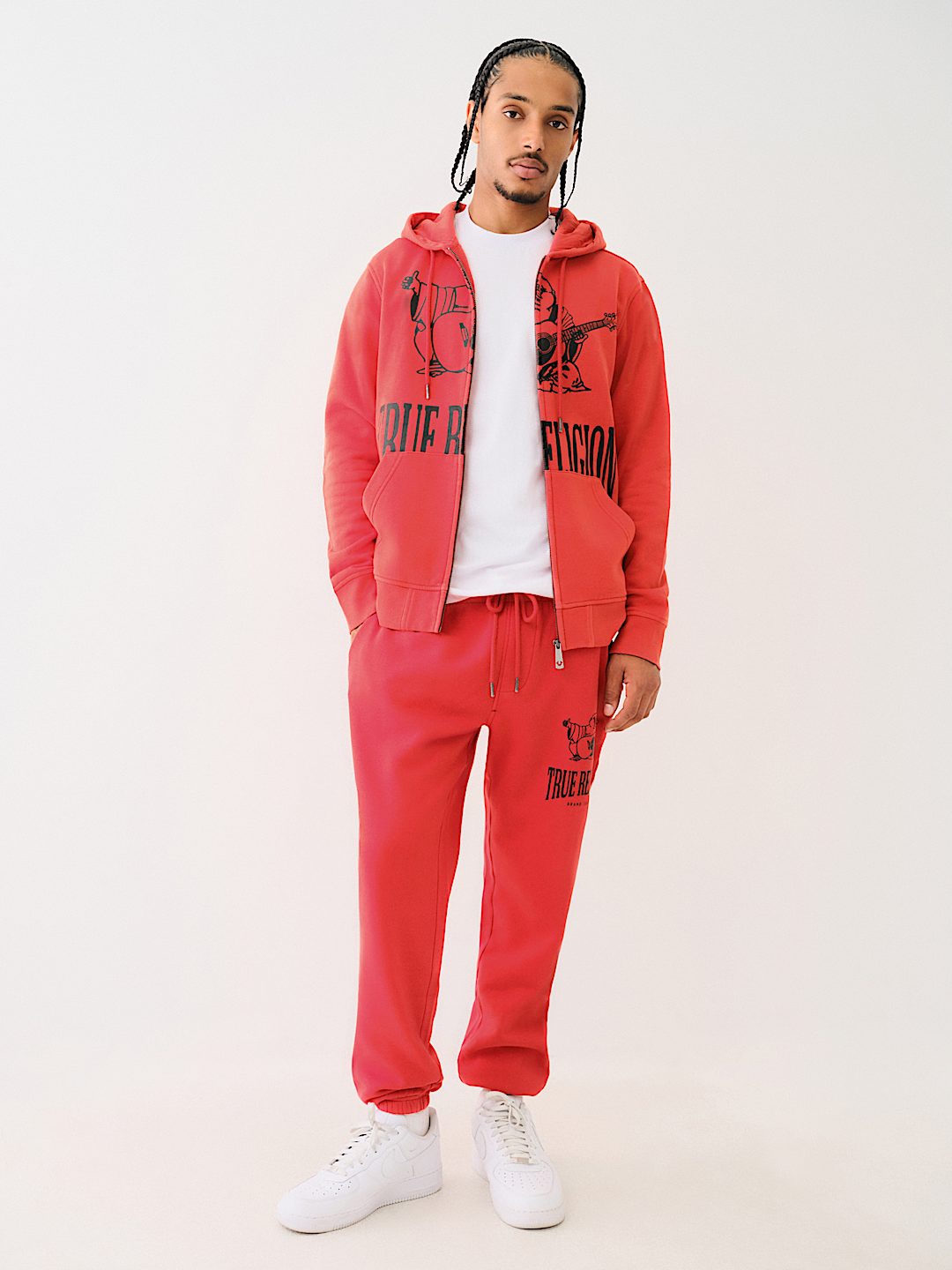 VINTAGE BUDDHA ZIP HOODIE, image 5