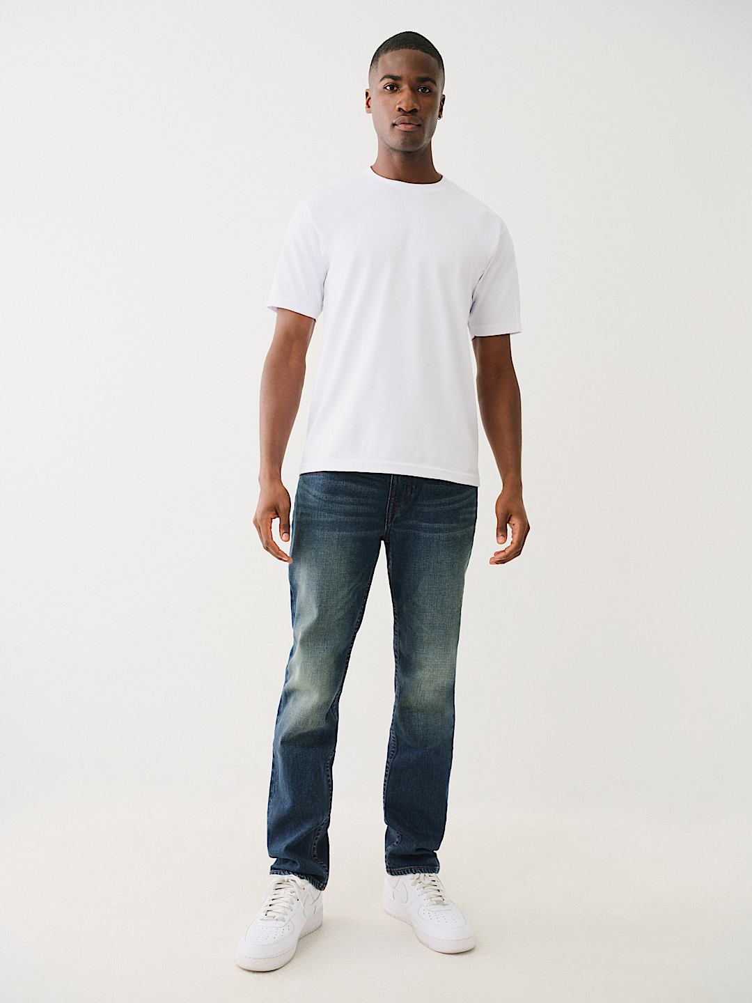 ROCCO RED SINGLE NEEDLE SKINNY JEAN 32” - ACANTO DARK WASH