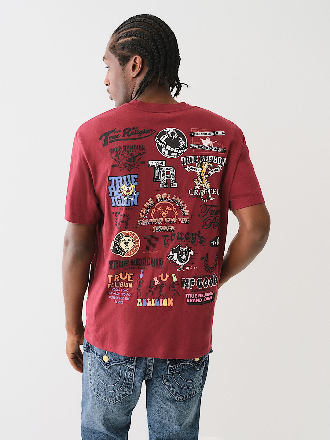 MULTI GRAPHIC CREW TEE, image 4