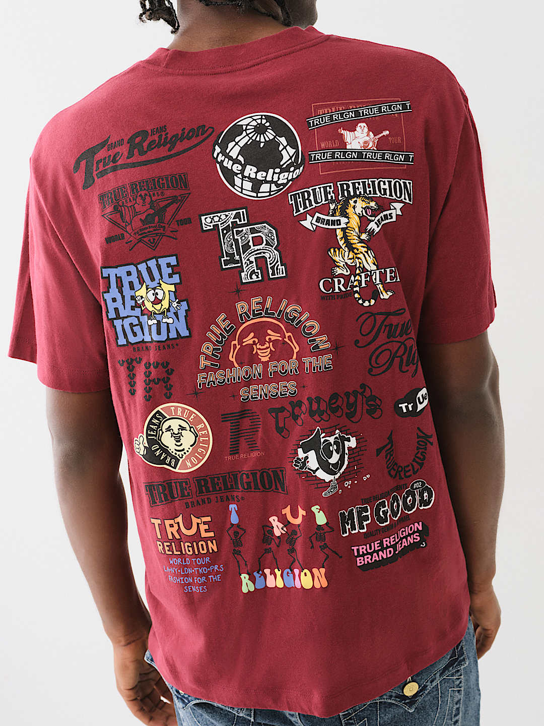 MULTI GRAPHIC CREW TEE, image 1