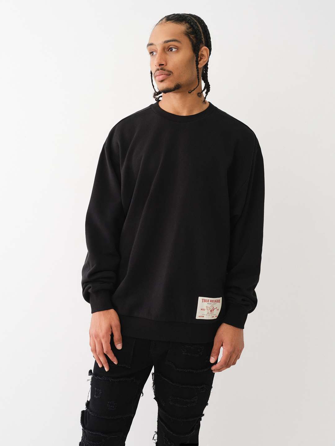 nsw swoosh crew sweatshirt