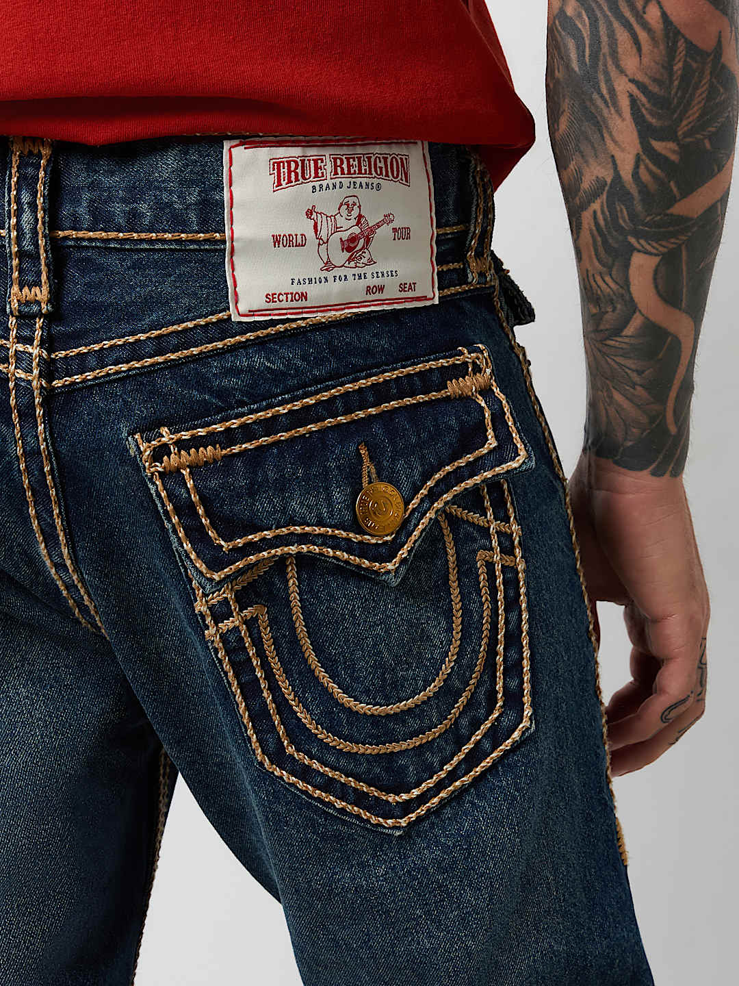 JOEY ROPE STITCH FLARE JEAN
