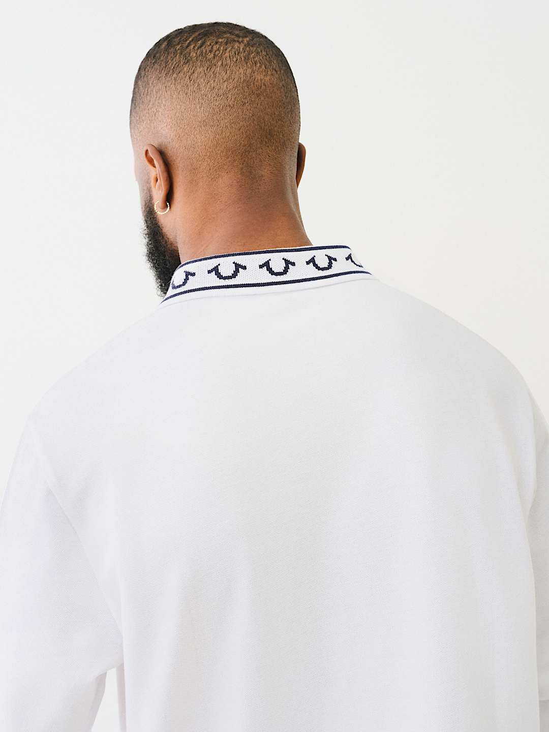 LONG SLEEVE POLO SHIRT, image 5