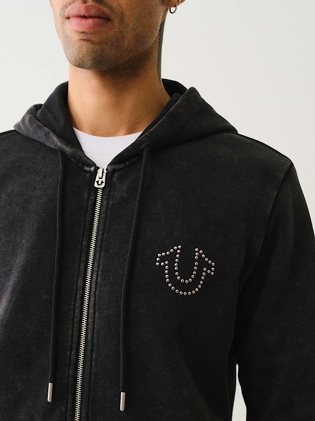 True religion fleece hoodie sale