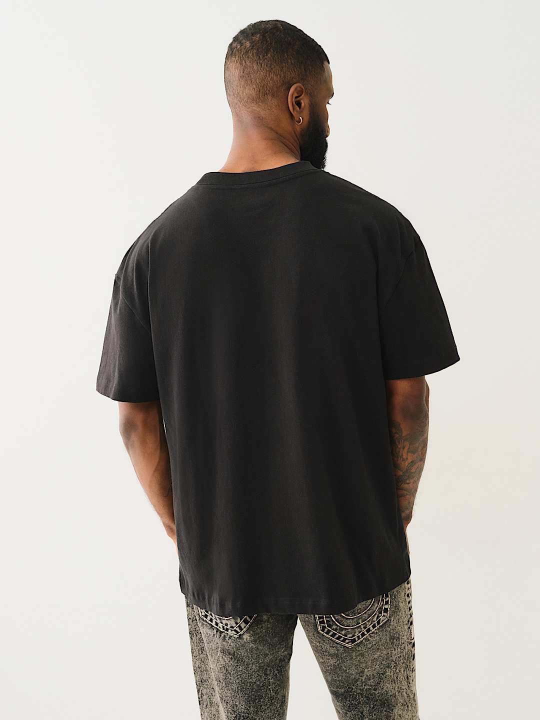 HEAVYWEIGHT TORN LOGO TEE | True Religion