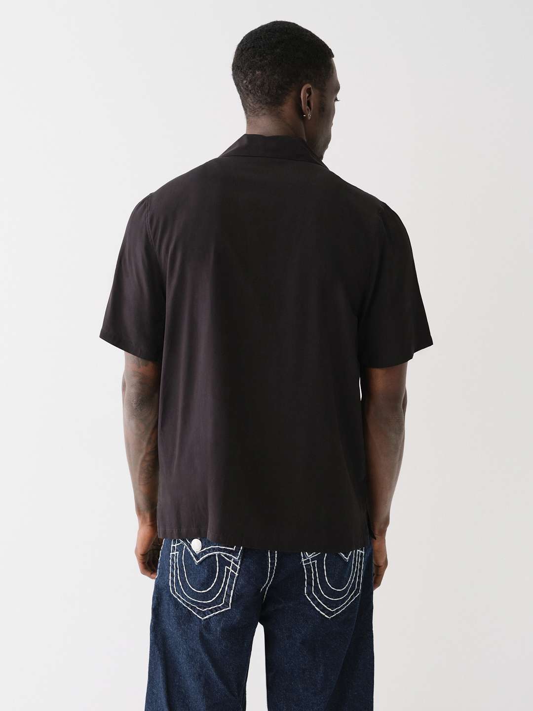 CAMP COLLAR SHORT SLEEVE SHIRT, image 3