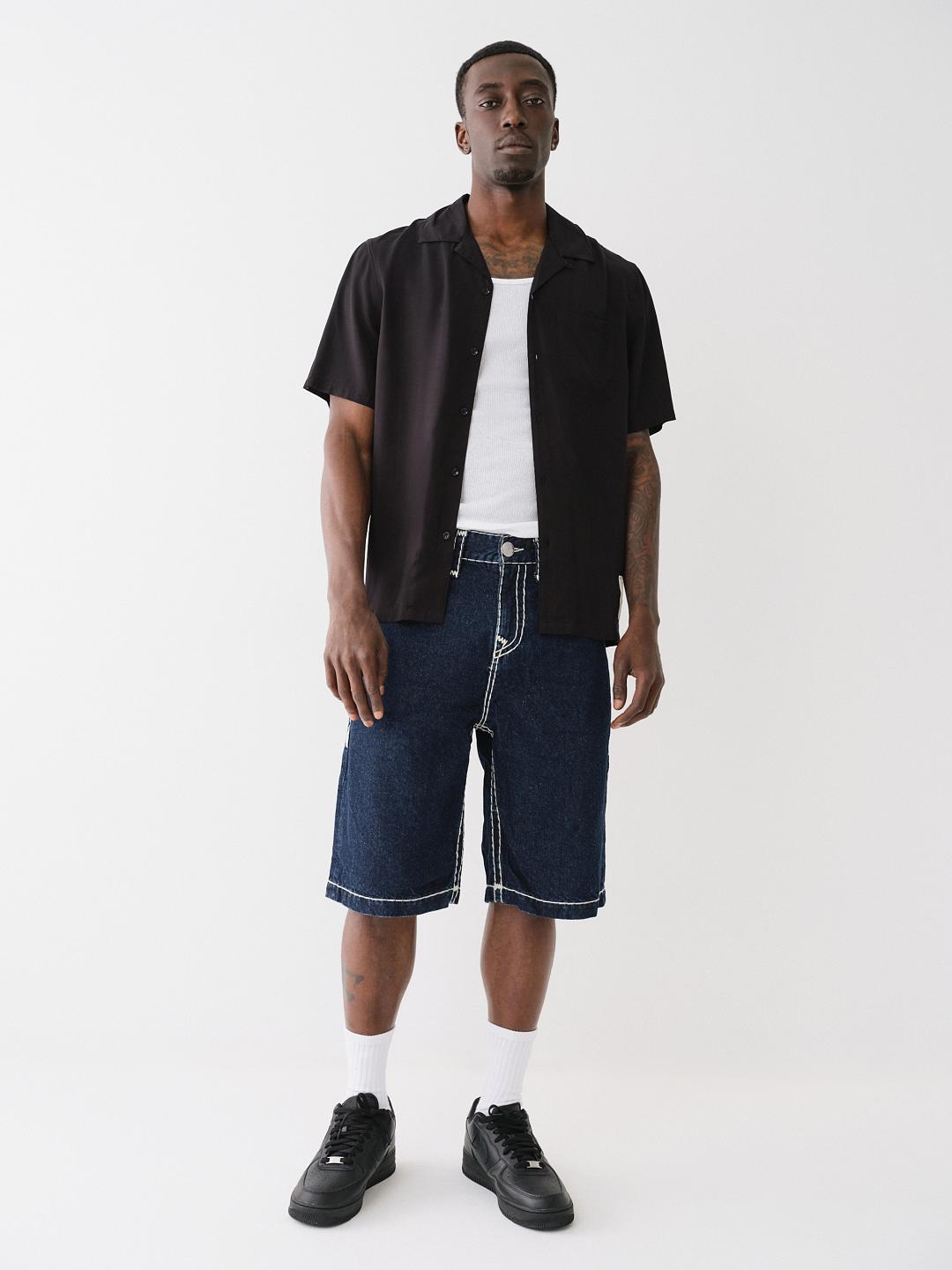 CAMP COLLAR SHORT SLEEVE SHIRT, image 4
