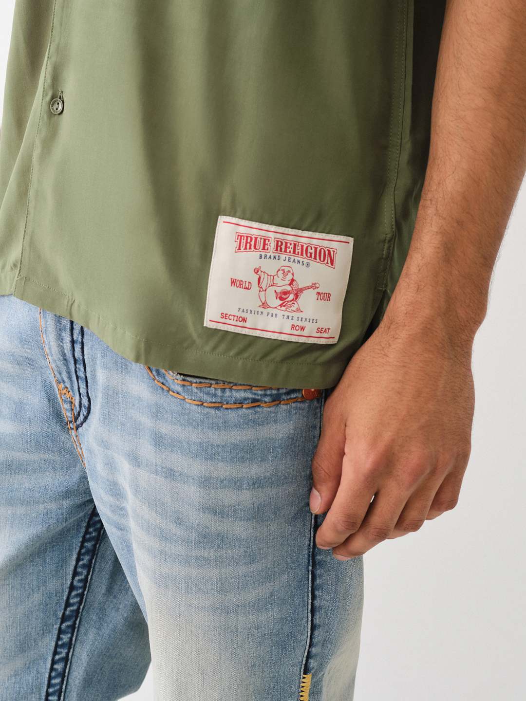 CAMP COLLAR SHORT SLEEVE SHIRT, image 4