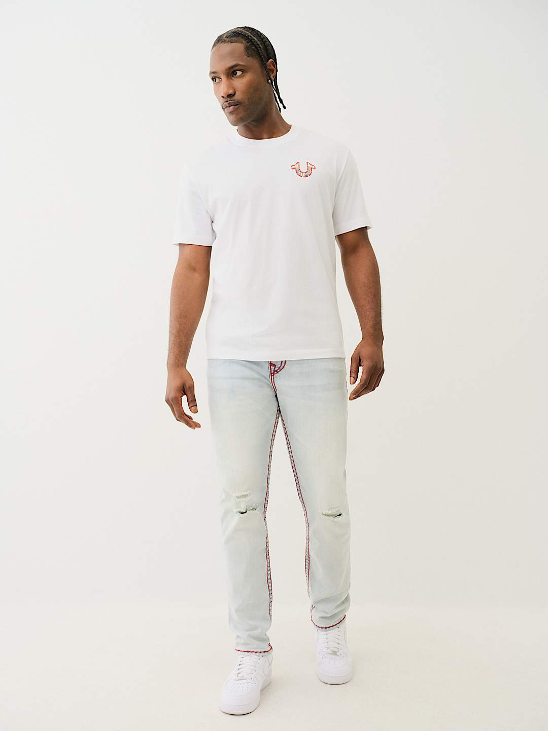 ROCCO SUPER T FLAP SKINNY JEAN 32”