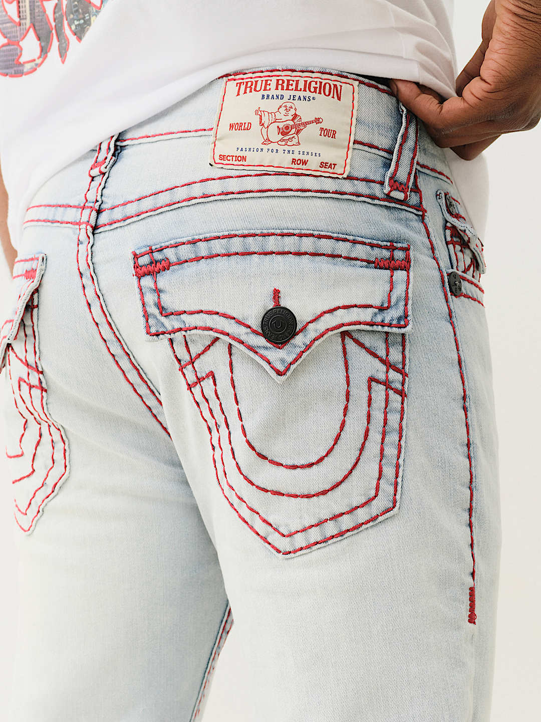 ROCCO SUPER T FLAP SKINNY JEAN 32”