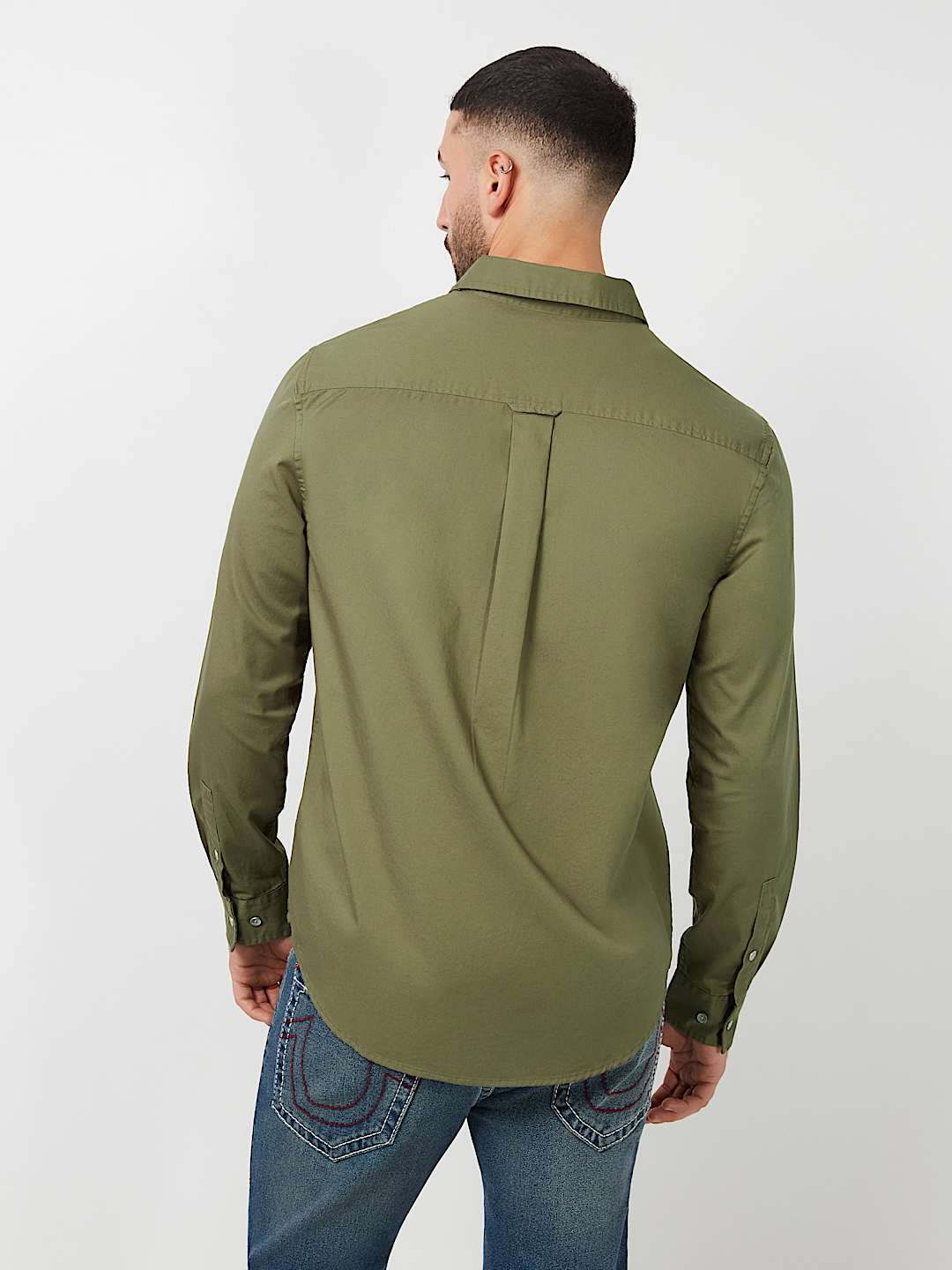 BUDDHA PATCH LONG SLEEVE SHIRT , image 4