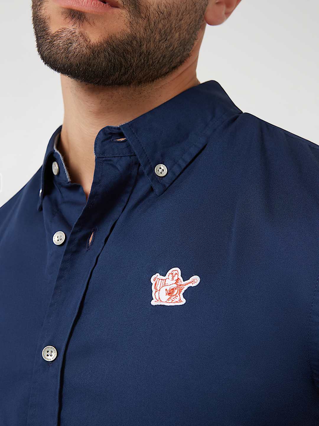 BUDDHA PATCH LONG SLEEVE SHIRT , image 2