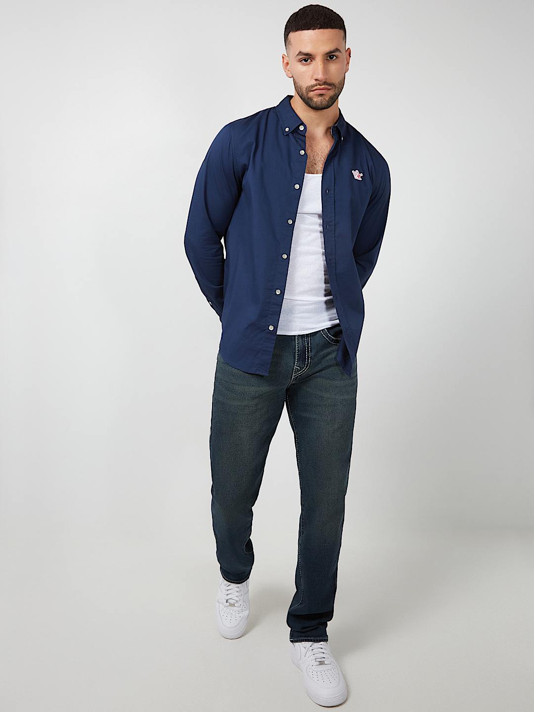 BUDDHA PATCH LONG SLEEVE SHIRT , image 6