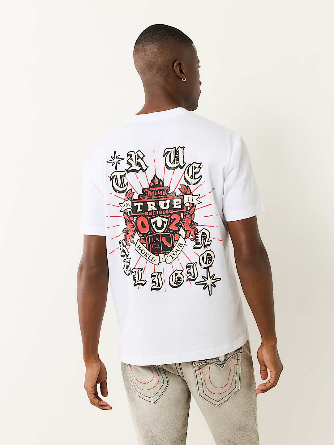 【True Religion】シャイニング クレスト Tシャツ SHINING CREST TEE | True Religion